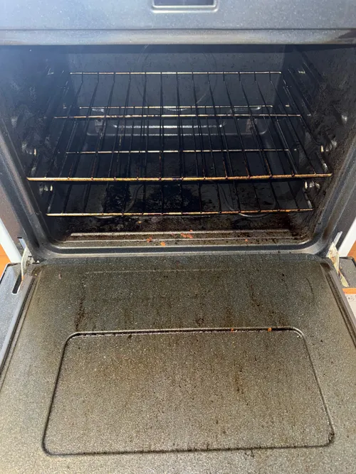 Inside Oven & Racks — before