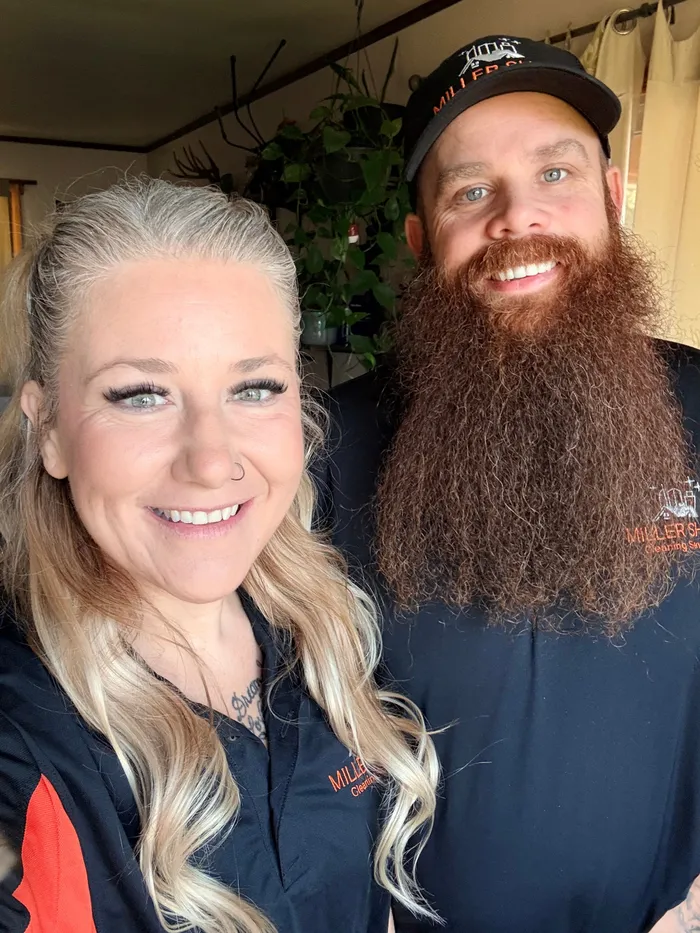 The owners of Miller Shine Cleaning